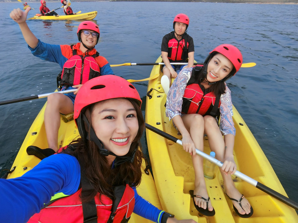  北海岸旅遊之在維納斯海岸乘著獨木舟一起看日出!【丁小羽旅遊篇】