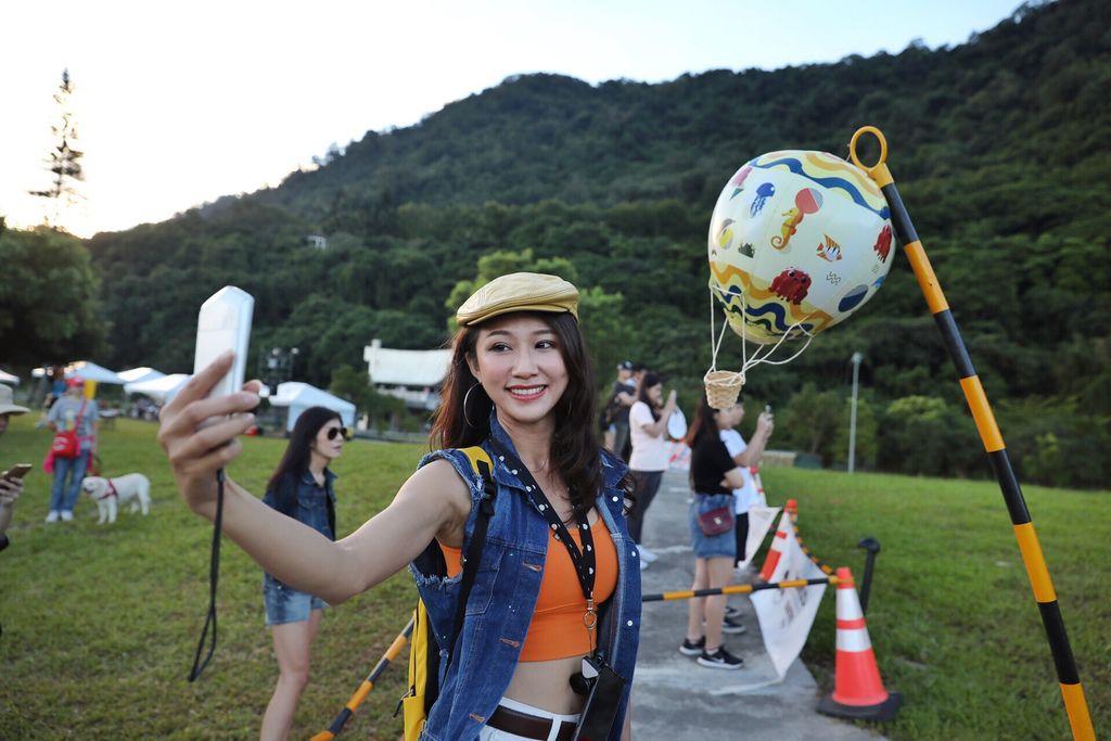 桃園一日遊必去的桃園景點-2019桃園石門水庫熱氣球嘉年華【丁小羽旅遊篇】