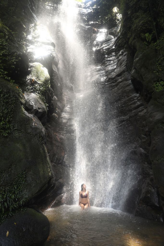 基隆景點-基隆七堵的泰安瀑布，是親民又消暑的好地點【丁小羽旅遊篇】