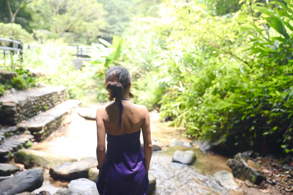 基隆景點-基隆七堵的泰安瀑布，是親民又消暑的好地點【丁小羽旅遊篇】