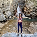 南投縣仁愛鄉精英瀑布-南投野溪溫泉-丁小羽