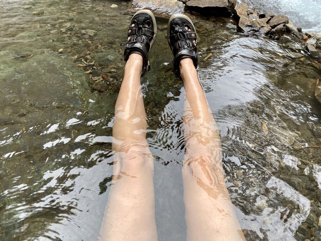 桃園野溪溫泉-在嘎拉賀溫泉泡湯,享受大自然的SPA溫泉瀑布