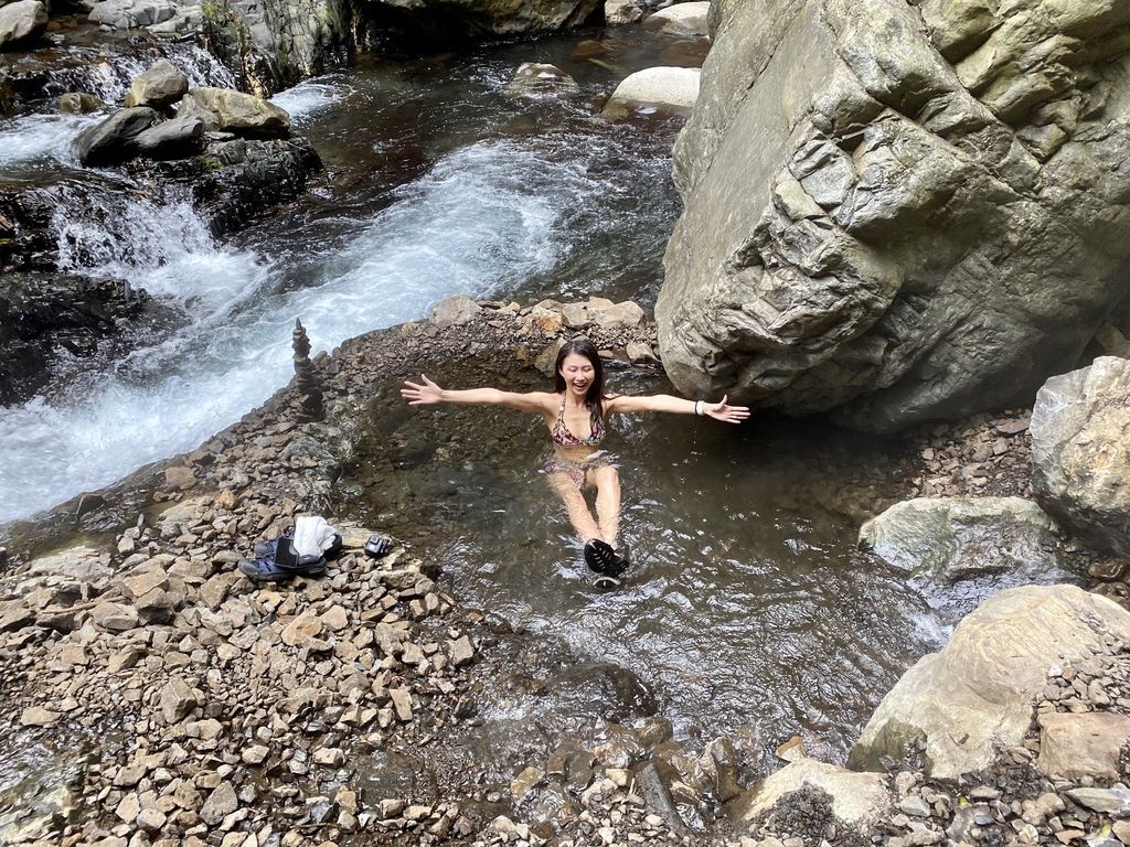 桃園野溪溫泉-在嘎拉賀溫泉泡湯,享受大自然的SPA溫泉瀑布