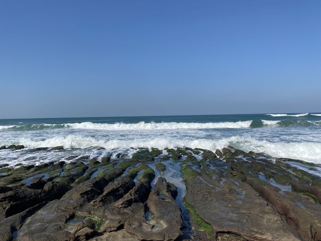 富貴角公園的老梅綠石槽,天然的綠色地毯!石門一日遊的好去處 富貴角公園的老梅綠石槽,天然的綠色地毯!石門一日遊的好去處