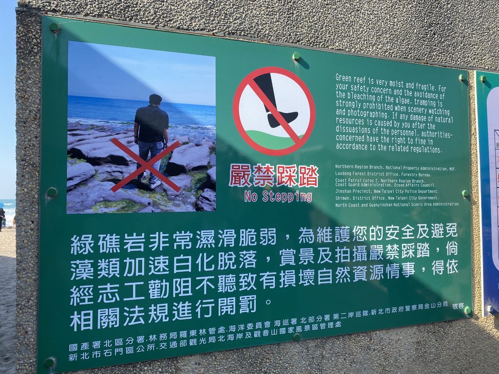 富貴角公園的老梅綠石槽,天然的綠色地毯!石門一日遊的好去處 富貴角公園的老梅綠石槽,天然的綠色地毯!石門一日遊的好去處