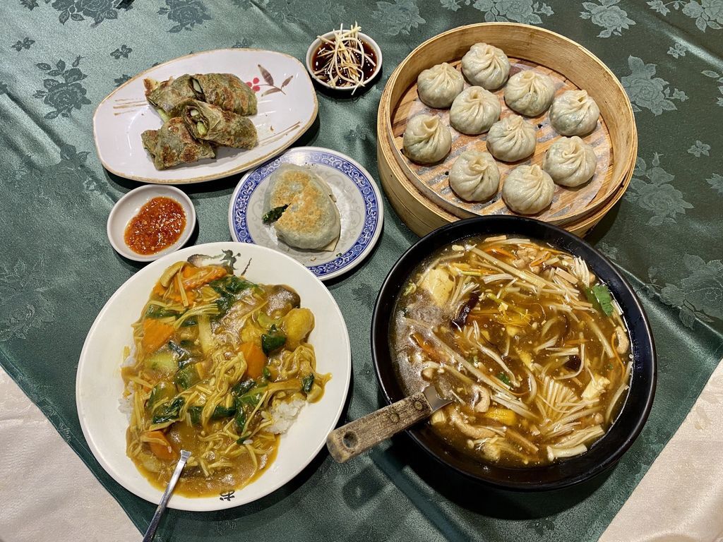 好吃不油膩的中山區素食餐廳-京園素食館北方麵食