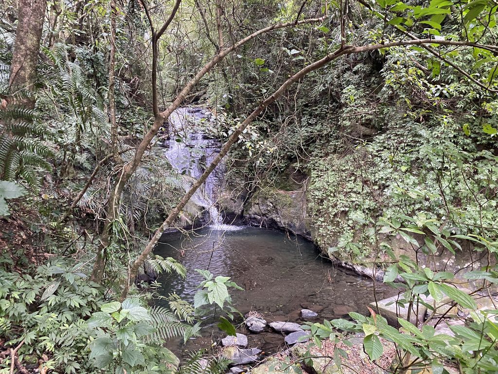 宜蘭礁溪景點-輕鬆的登山健行，欣賞壯麗的五峰旗瀑布