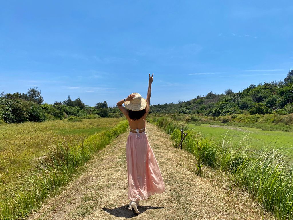 屏東滿州景點-在港口吊橋欣賞超美出海口及走訪濕地公園