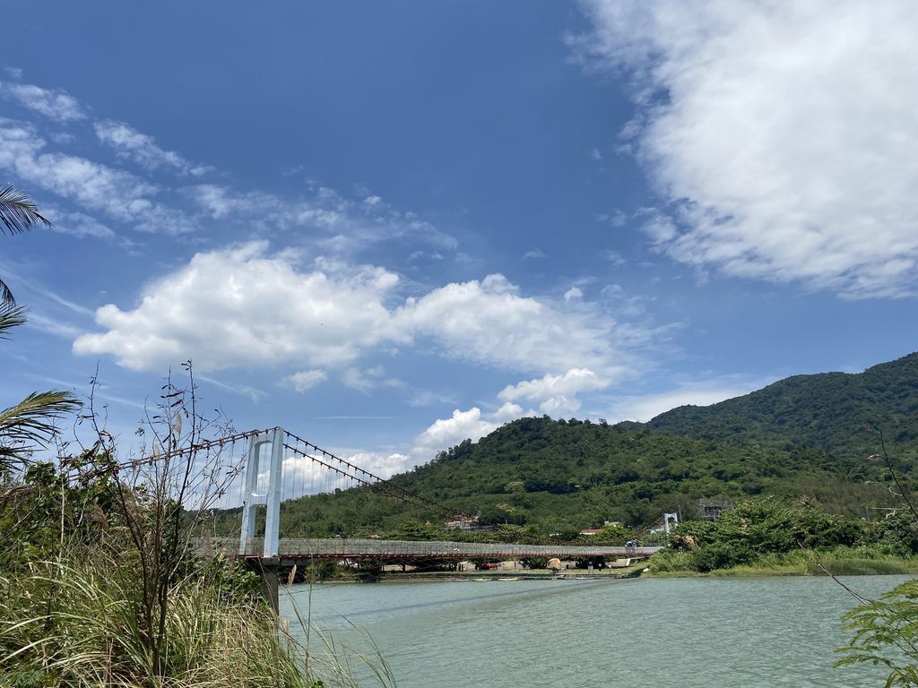 屏東滿州景點-在港口吊橋欣賞超美出海口及走訪濕地公園