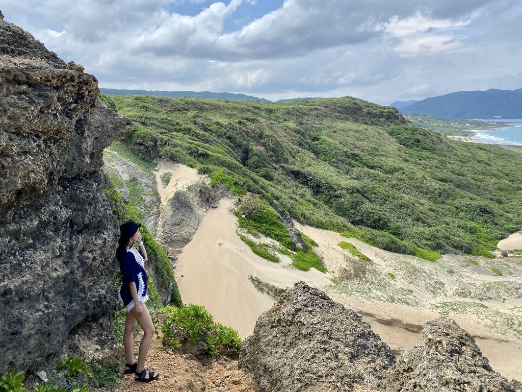 屏東墾丁景點-風吹砂-佳鵝公路上的奇景，台灣罕見的沙河、沙瀑地形