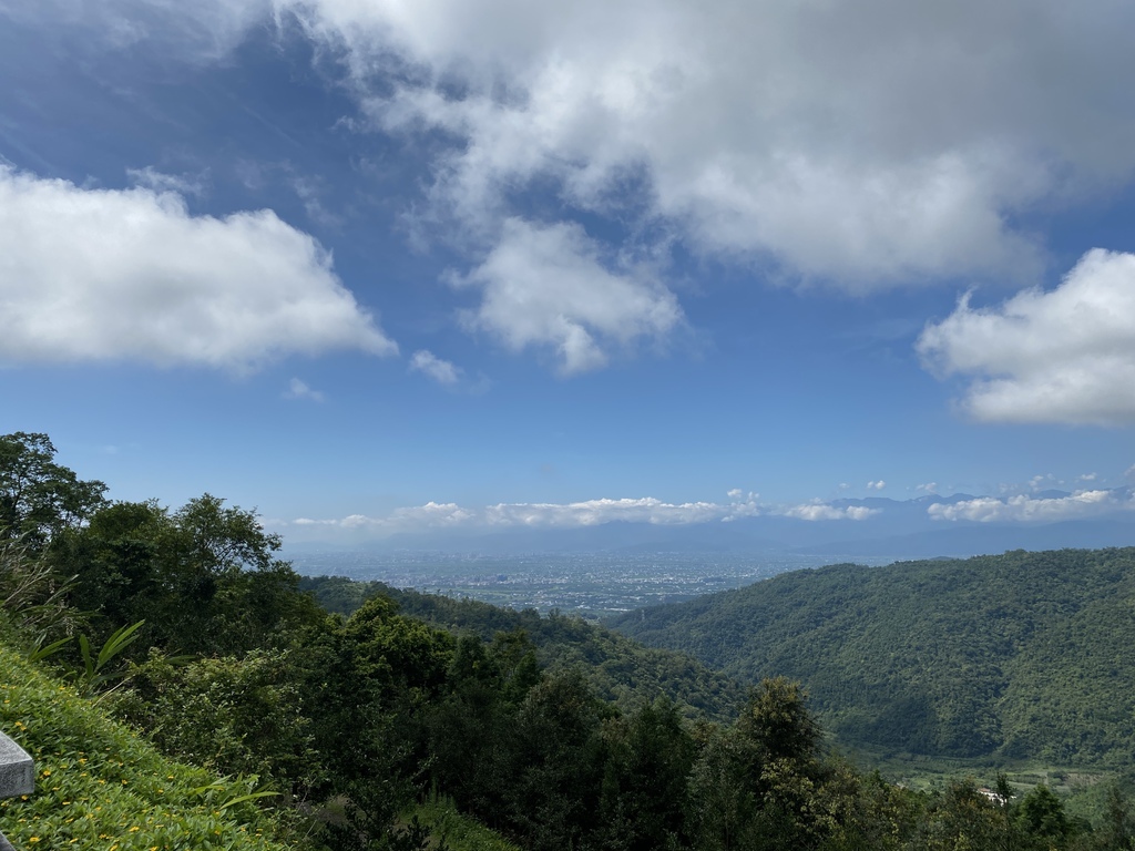 宜蘭景點-在渭水之丘俯瞰蘭陽平原的美麗景色