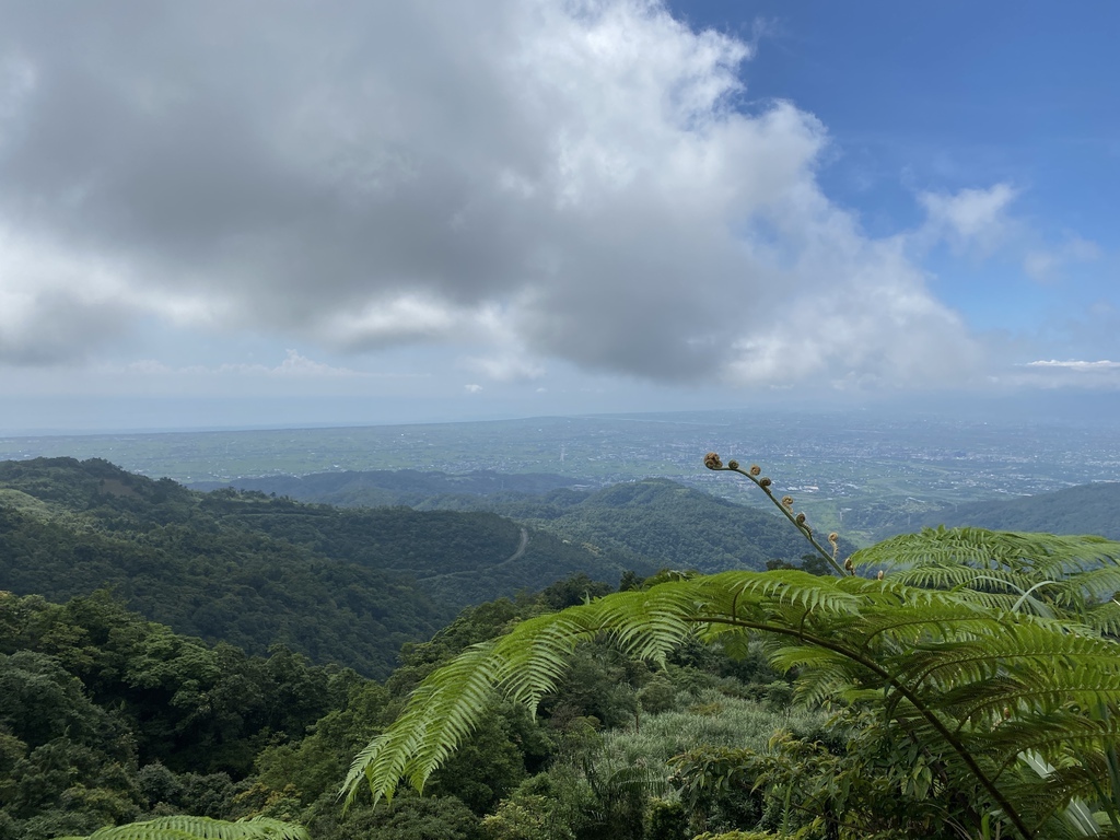 宜蘭景點-在渭水之丘俯瞰蘭陽平原的美麗景色