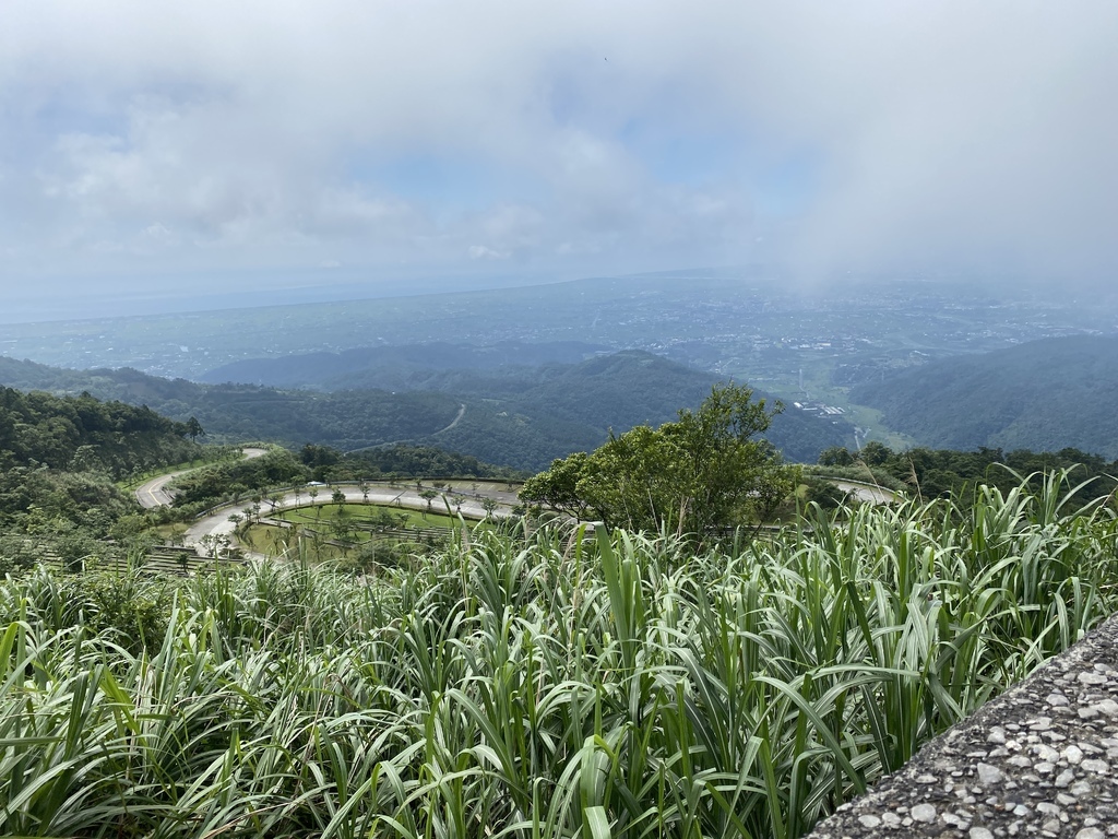 宜蘭景點-在渭水之丘俯瞰蘭陽平原的美麗景色