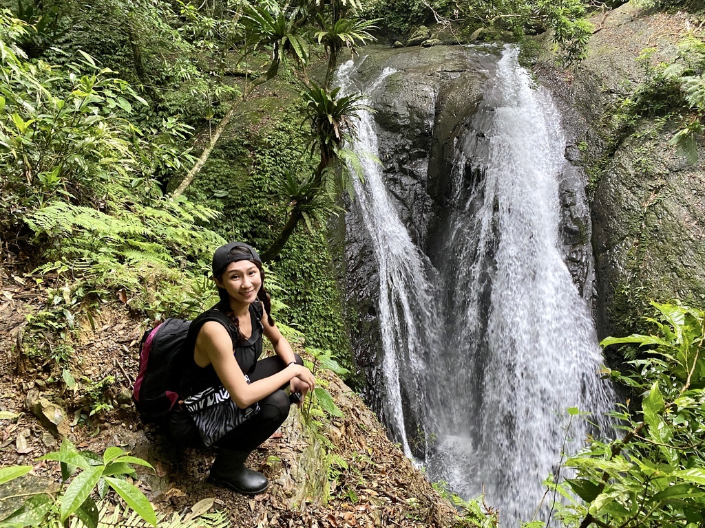 三峽瀑布景點-雲森瀑布中的森山瀑布，走在雲霧和森林之中散步