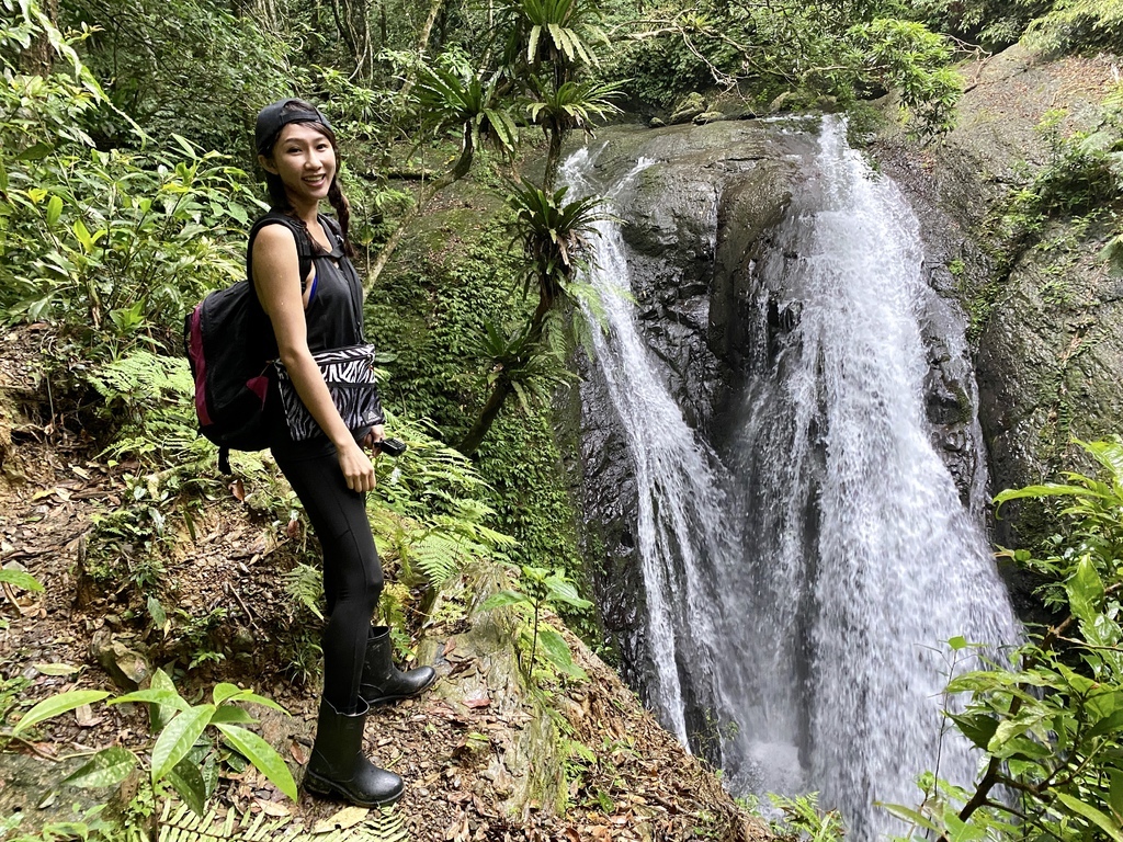 三峽瀑布景點-雲森瀑布中的森山瀑布，走在雲霧和森林之中散步