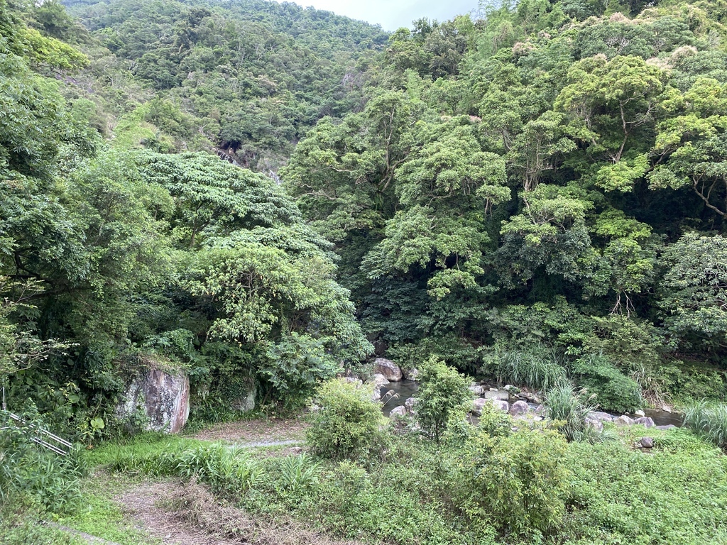 宜蘭礁溪景點-隱藏在礁溪的山林秘境-猴洞坑瀑布！清涼消暑，俯瞰蘭陽美景