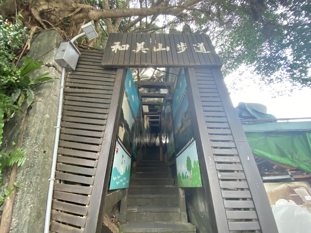 新店登山步道-和美山登山步道，遠看碧潭風景，賞螢火蟲的好地方