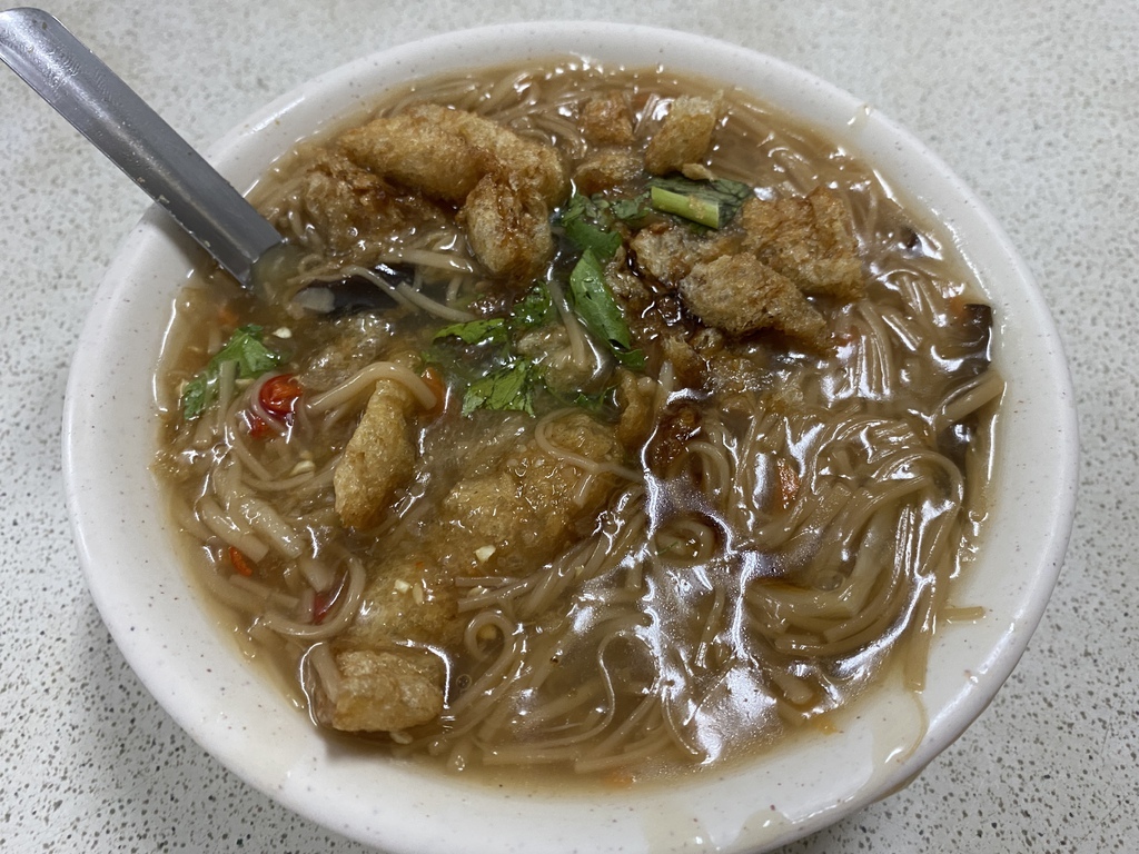 三重素食小吃-素麵線、臭豆腐、蘿蔔糕