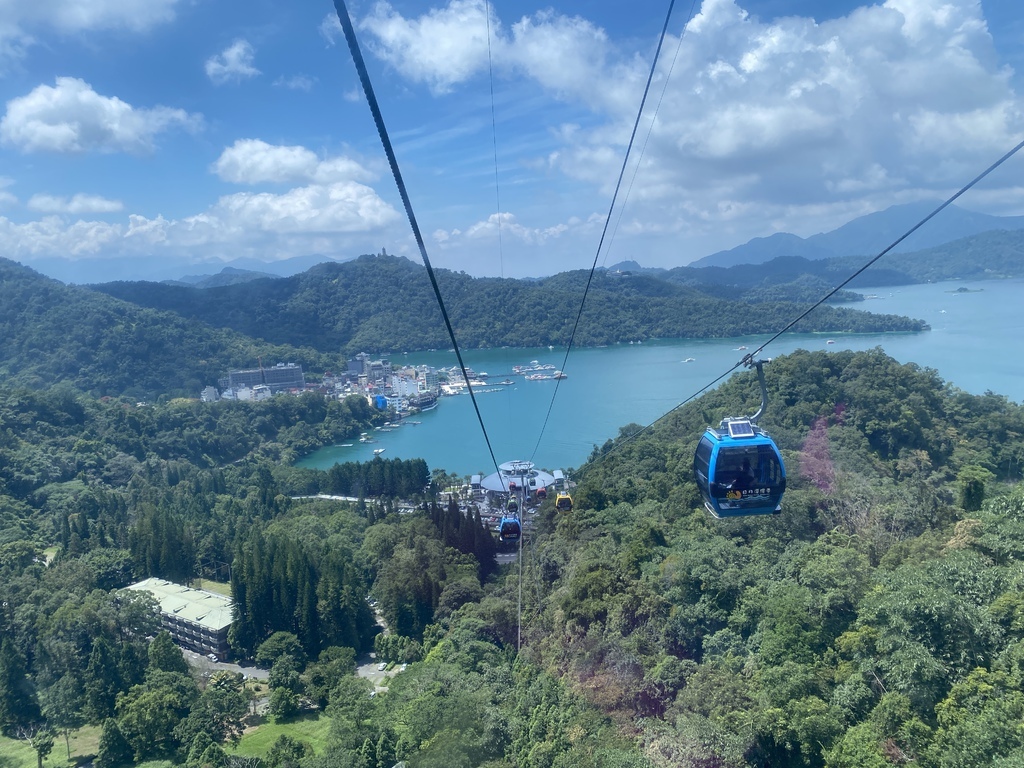 南投景點-日月潭纜車-從陸、海、空欣賞日月潭