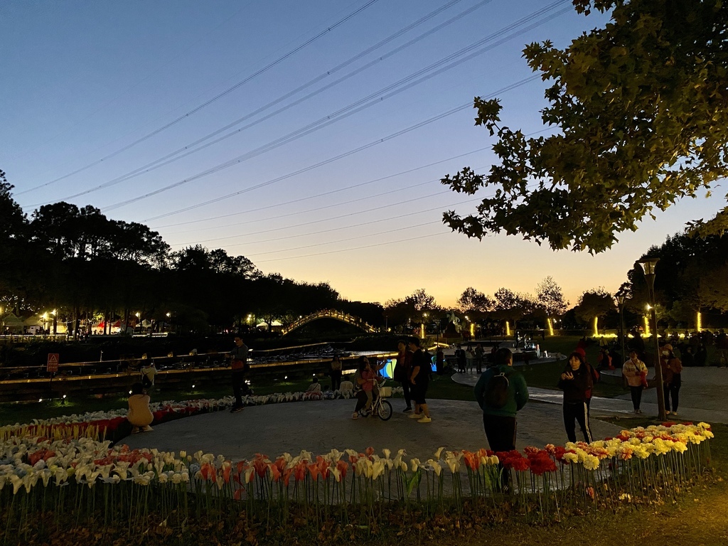 桃園大溪景點-夢幻的慈湖水舞秀就在慈湖紀念雕塑公園