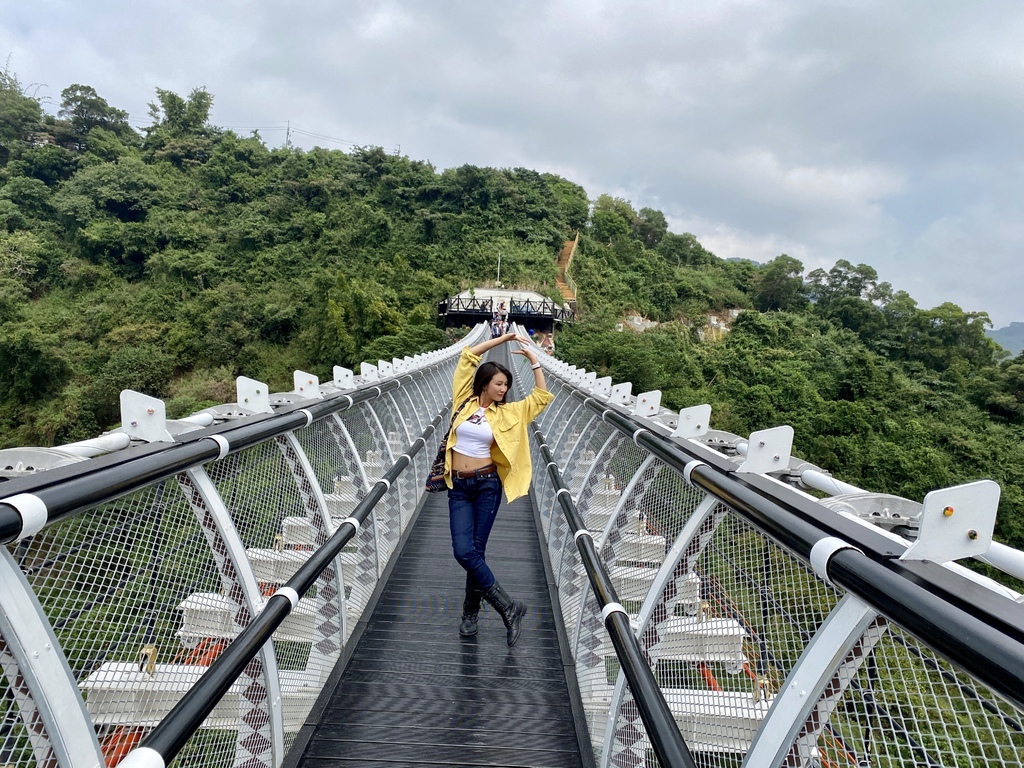 屏東景點-屏東最美的吊橋-山川琉璃吊橋