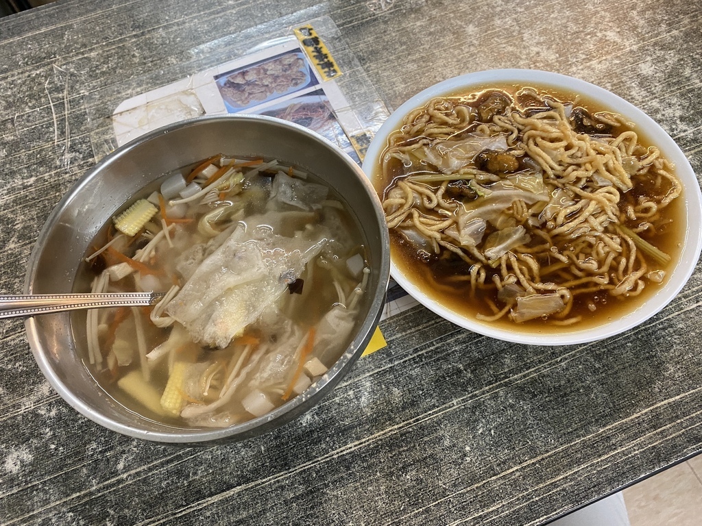 台南中西區美食-過客亭葷食素食蛋包飯專賣店，小羽帶你去吃好吃的素食蛋包飯