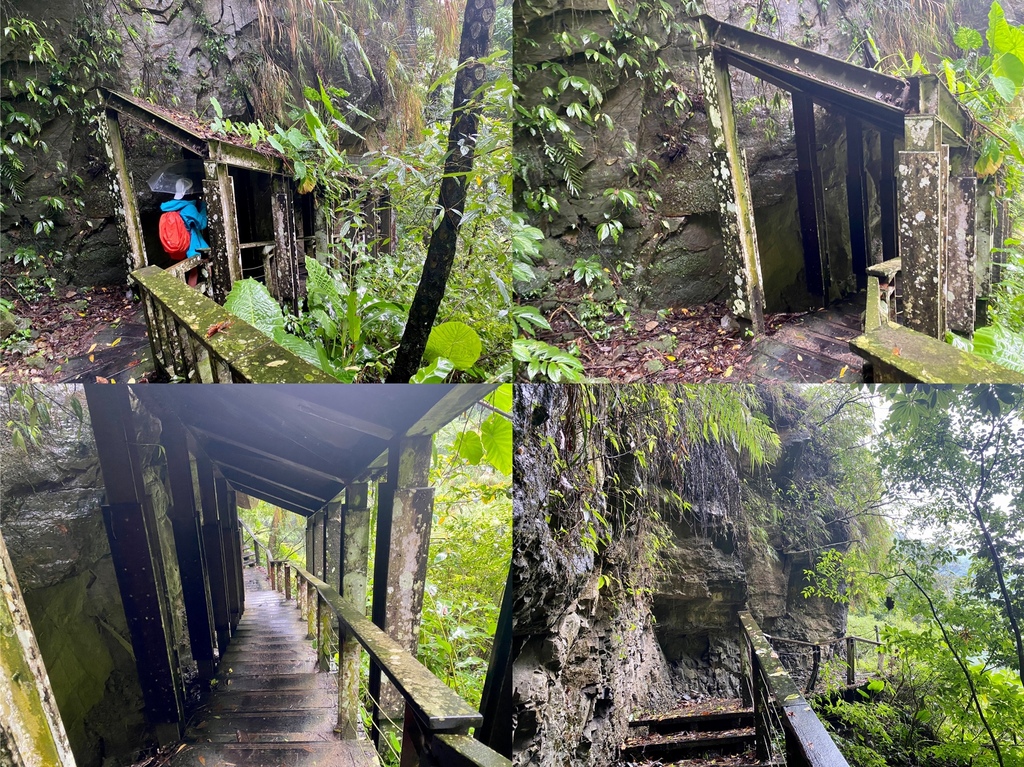 嘉義梅山景點-出發竹坑溪步道，走過巨石岩壁，欣賞龍宮瀑布及生毛樹瀑布