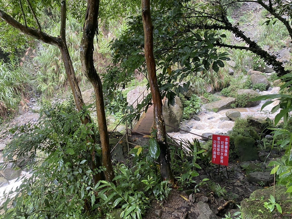 嘉義梅山景點-出發竹坑溪步道，走過巨石岩壁，欣賞龍宮瀑布及生毛樹瀑布