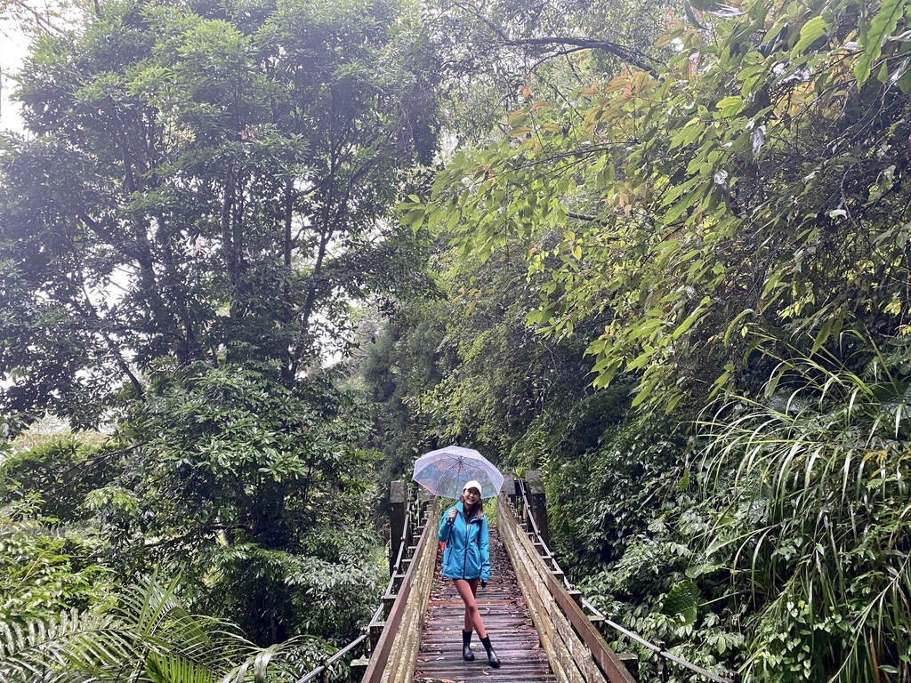 嘉義梅山景點-出發竹坑溪步道，走過巨石岩壁，欣賞龍宮瀑布及生毛樹瀑布