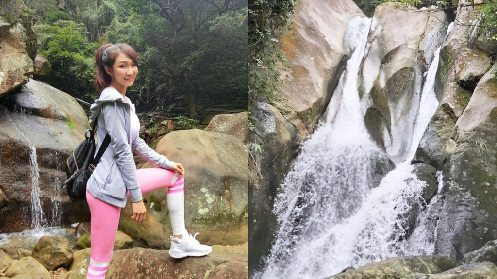 台北內湖登山步道-出發圓覺寺步道的『圓覺瀑布』,感受大自然的芬多精