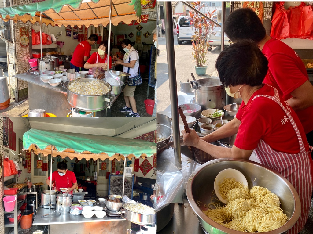 彰化鹿港素食-丁小羽帶你去吃林明堂素食麵，品嘗超過40年的好味道