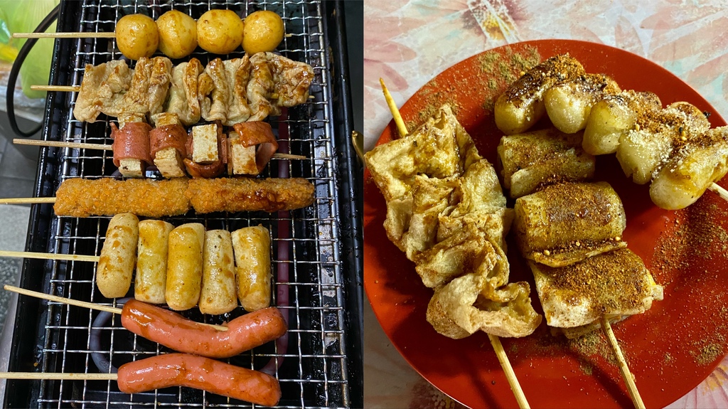 丁小羽帶你去吃便宜又好吃的新莊素食燒烤店-十方元素食