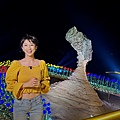 北海岸景點-野柳景點-2022野柳石光夜訪女王頭-丁小羽