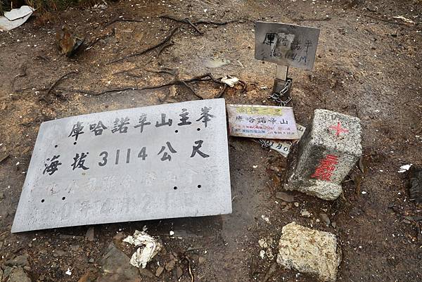 台灣百岳-百岳登山-南橫三星-庫哈諾辛山-丁小羽