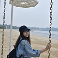 小金門烈嶼景點-東崗海水浴場、網美盪鞦韆-丁小羽