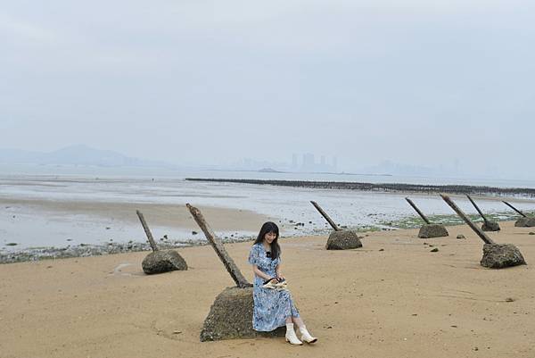 小金門烈嶼景點-雙口戰鬥村、雙口沙灘-丁小羽