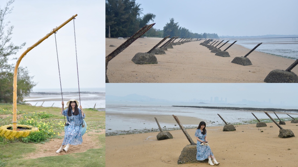 小金門烈嶼景點-丁小羽帶你們走訪雙口戰鬥村、雙口沙灘 小金門烈嶼景點-丁小羽帶你們走訪雙口戰鬥村、雙口沙灘