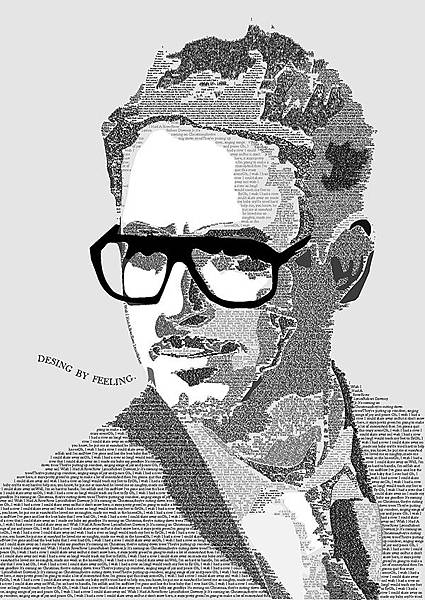 Illustrator文字人像-小勞勃道尼 Illustrator文字人像-小勞勃道尼