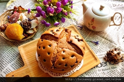 巧克力豆可可戚風