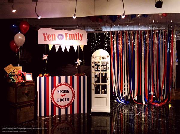 Yen & Emily Wedding - 11 台北意舍美式婚禮kissing booth