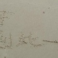 在美里沙滩写的