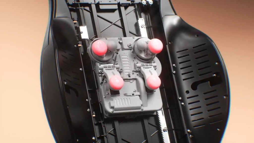 全能舒壓按摩椅墊 【CON-2618】 八字環繞按壓 背部敲打模式