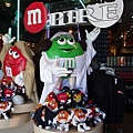 M&M world in Las Vegas