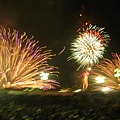 希望明年的夏天....還能看到淀川的花火