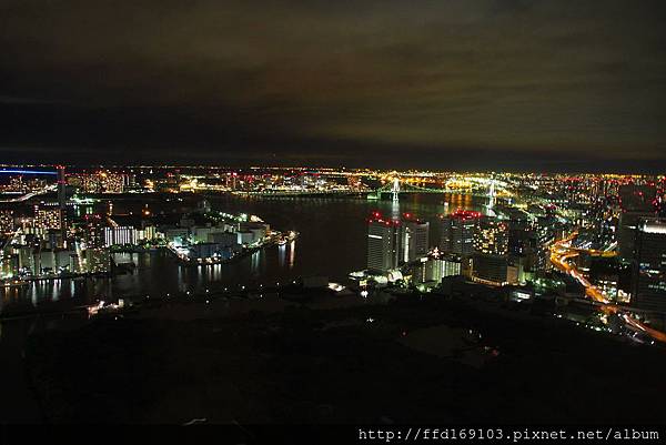 汐留caretta 夜景