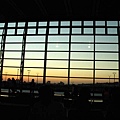 烏日高鐵站,夕陽實在很美