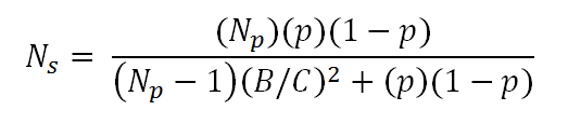 number of samples