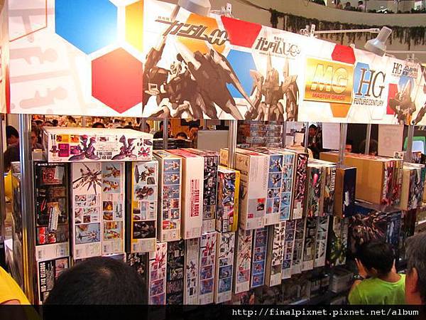 Gunpla EXPO 2011-模型販售區.jpg