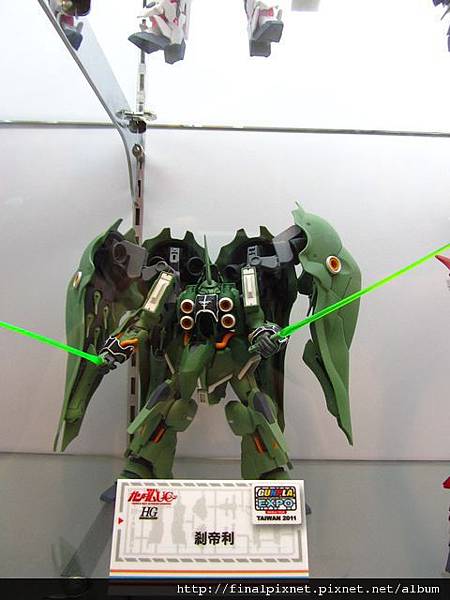 Gunpla EXPO 2011-鋼彈UC系列-HG青椒.jpg