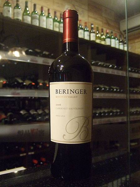 Beringer Knights Valley CS 2006